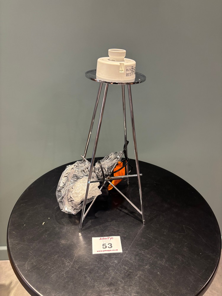 Lot 53  
            Offsite, Nottingham - Collection Only 

                
Flos Chrome Table Lamp