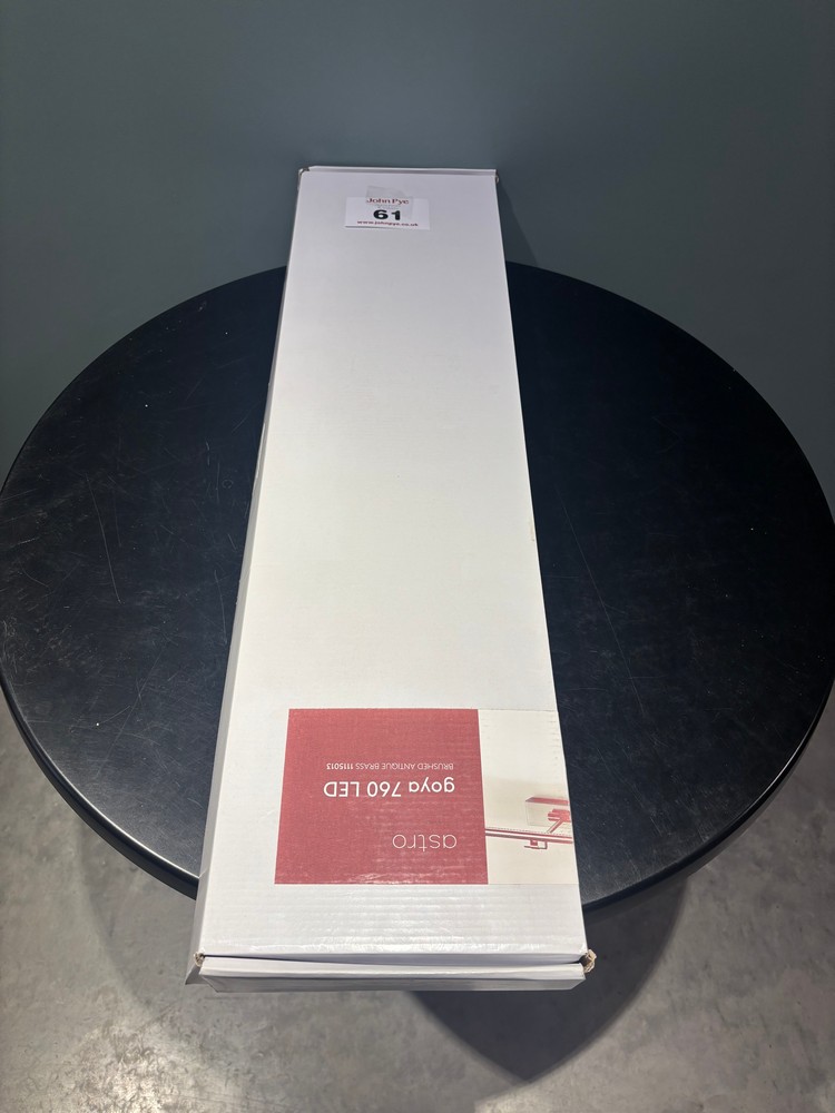 Lot 61  
            Offsite, Nottingham - Collection Only 

                
Astro Goya 760 LED Light