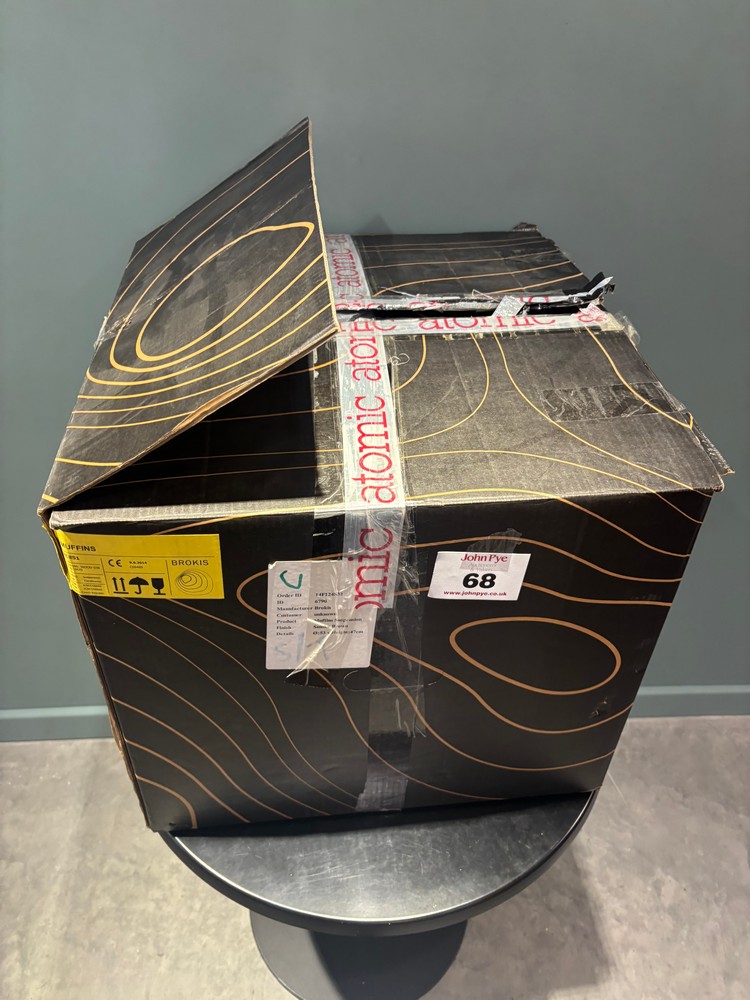 Lot 68  
            Offsite, Nottingham - Collection Only 

                
Brokis Muffins Suspension Smoke Brown Light