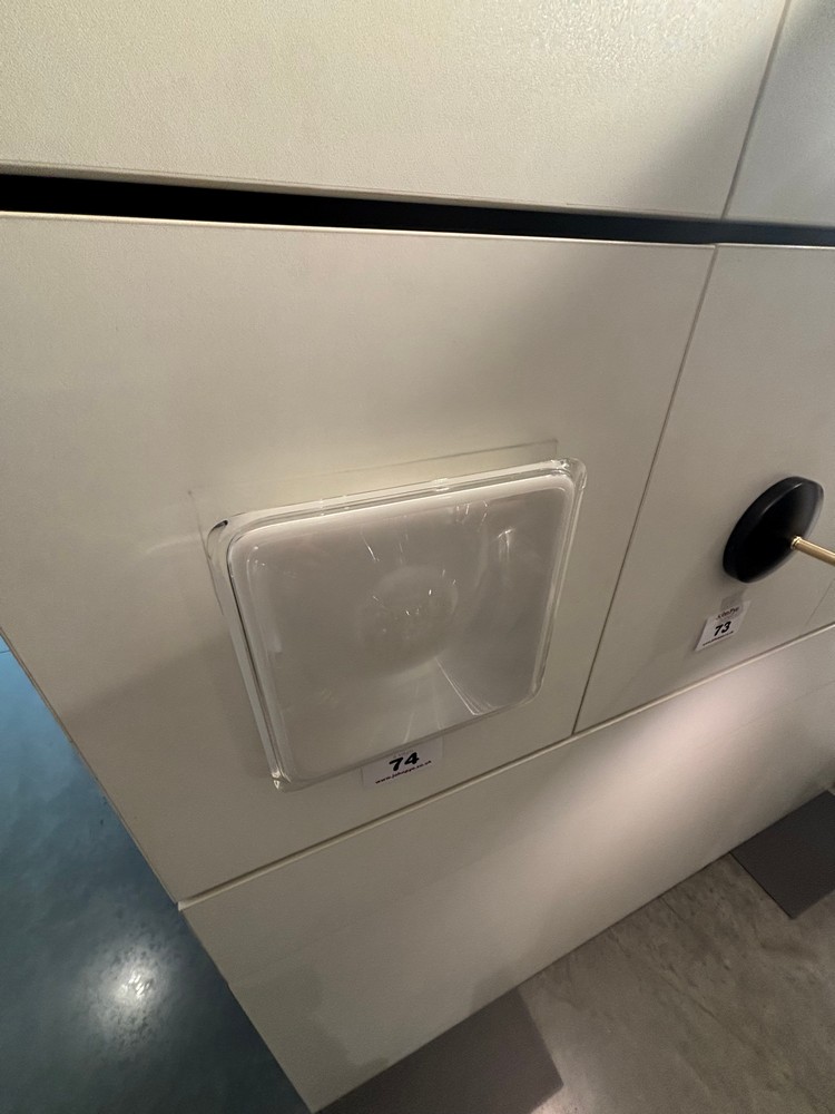 Lot 74  
            Offsite, Nottingham - Collection Only 

                
LUCEPLAN Wall Light with Lenticular Diffuser.