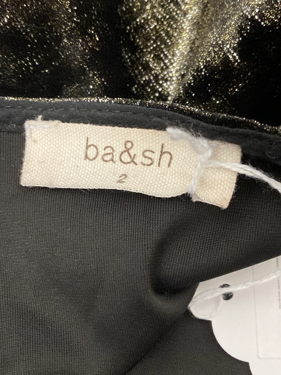 Lot 11  
            Edinburgh SR20 - Delivery Only 

                
BA&SH GALAXIE MINI DRESS IN BLACK POLYESTER SIZE 2: LOCATION - RAIL 3