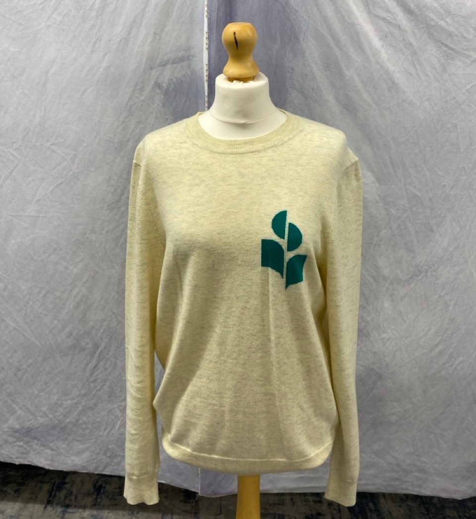 Lot 128  
            Edinburgh SR20 - Delivery Only 

                
ISABEL MARANT ÉTOILE EVANS SWEATER IN BEIGE COTTON SIZE S: LOCATION - RAIL 2