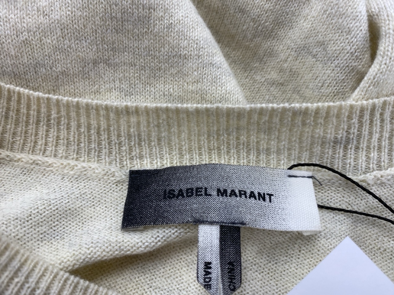 Lot 128  
            Edinburgh SR20 - Delivery Only 

                
ISABEL MARANT ÉTOILE EVANS SWEATER IN BEIGE COTTON SIZE S: LOCATION - RAIL 2