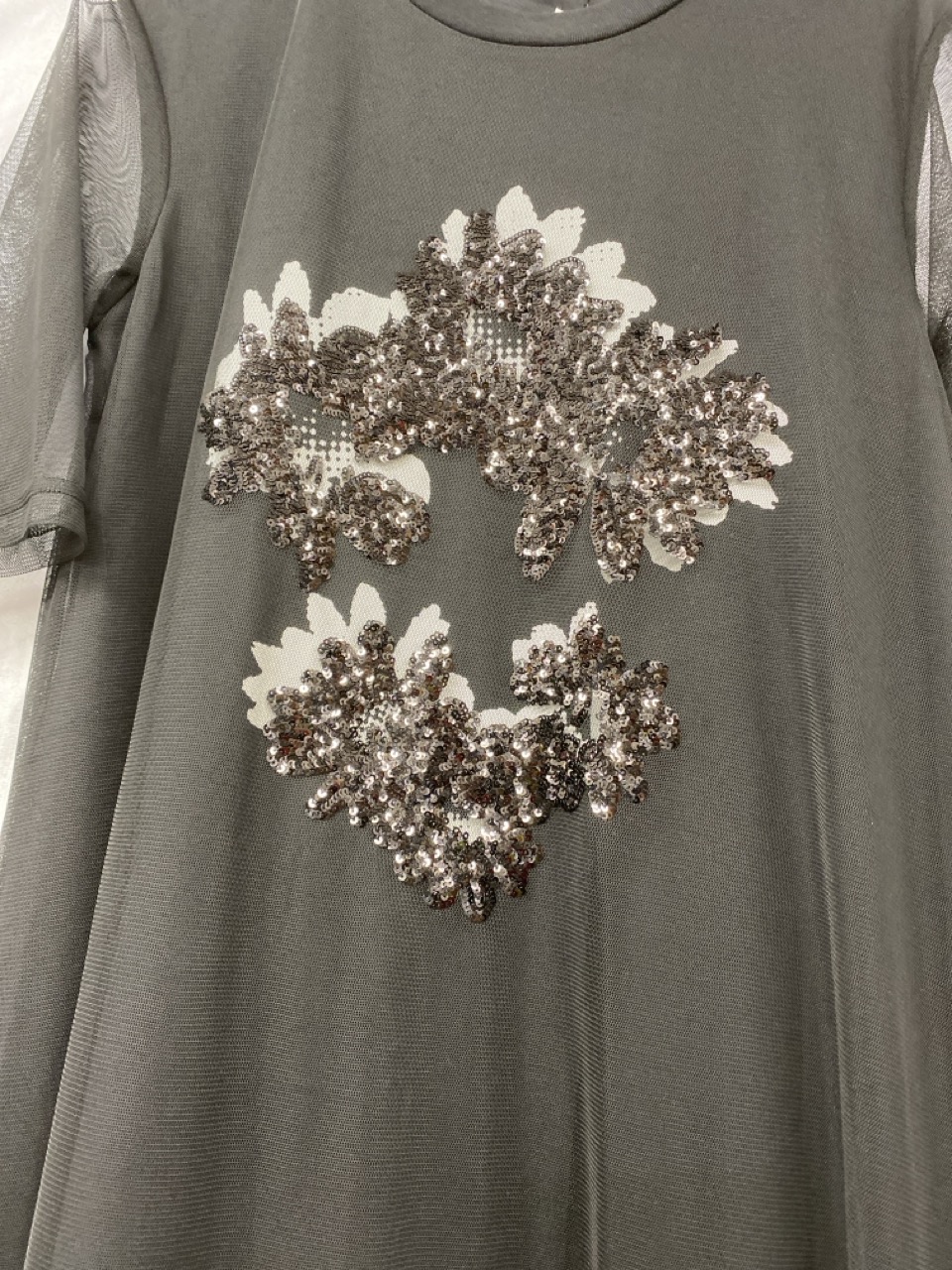 Lot 130  
            Edinburgh SR20 - Delivery Only 

                
ALEXANDER MCQUEEN JERSEY & MESH DRESS WITH APPLIQUÉ DETAIL IN BLACK POLYESTER SIZ...