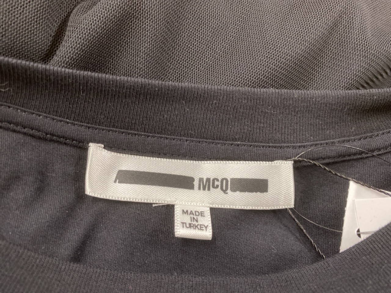 Lot 130  
            Edinburgh SR20 - Delivery Only 

                
ALEXANDER MCQUEEN JERSEY & MESH DRESS WITH APPLIQUÉ DETAIL IN BLACK POLYESTER SIZ...