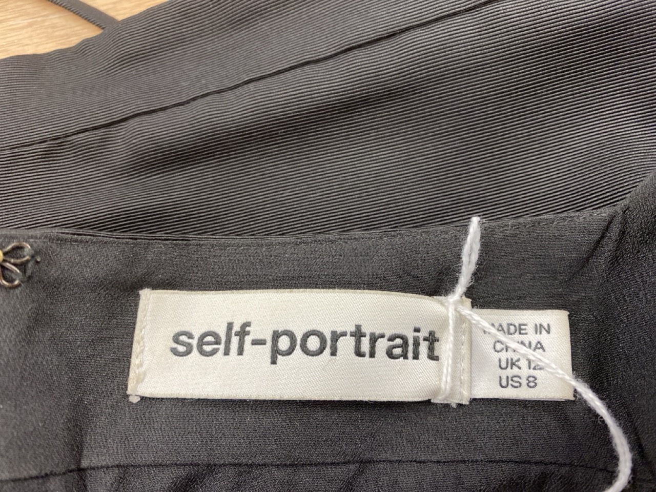 Lot 173  
            Edinburgh SR20 - Delivery Only 

                
SELF PORTRAIT OTTOMAN CROCHET-TRIMMED FAILLE TOP IN BLACK POLYESTER NO SIZE : LOC...