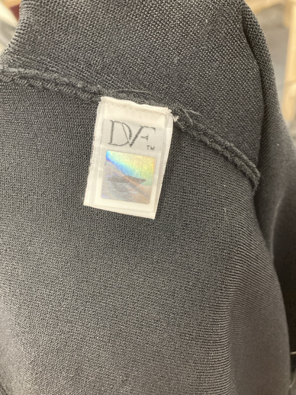 Lot 205  
            Edinburgh SR20 - Delivery Only 

                
DIANE VON FURSTENBERG MOSCOW MESH INSERT KNIT DRESS IN BLACK RAYON SIZE P: LOCATI...