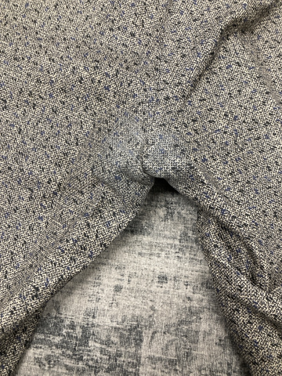 Lot 209  
            Edinburgh SR20 - Delivery Only 

                
DRIES VAN NOTEN PRINTED TROUSERS IN GREY LINEN NO SIZE : LOCATION - RAIL 2