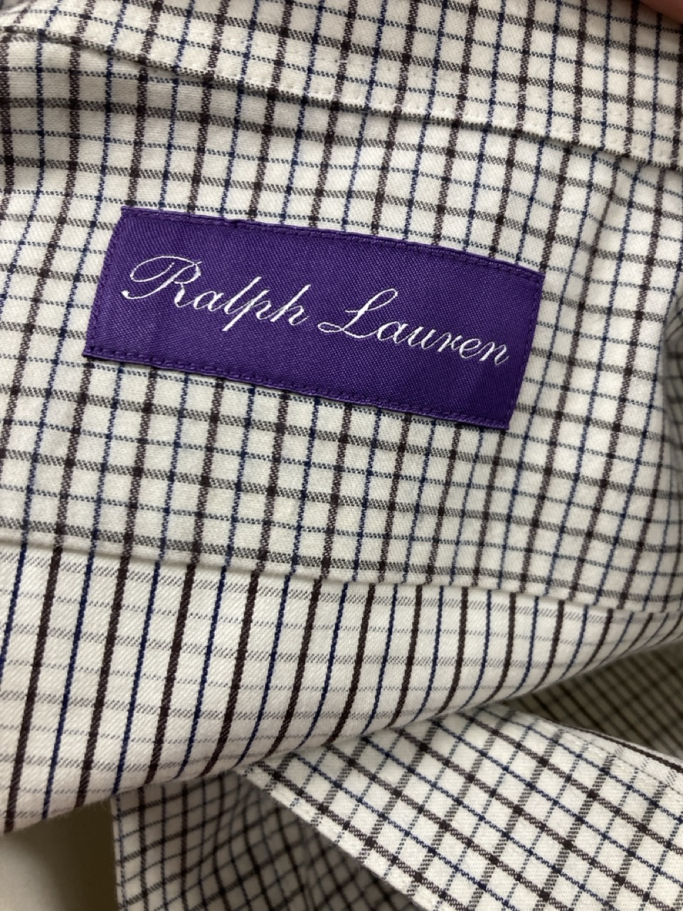 Lot 225  
            Edinburgh SR20 - Delivery Only 

                
RALPH LAUREN PURPLE LABEL BUTTONED CHECKED SHIRT IN MULTICOLOR COTTON NO SIZE : L...
