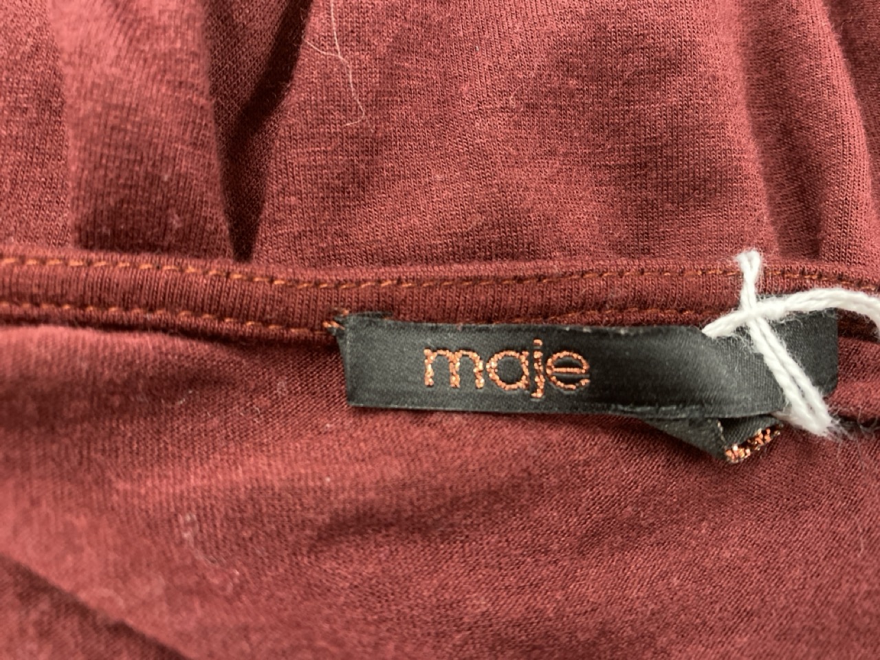 Lot 80  
            Edinburgh SR20 - Delivery Only 

                
MAJE BOW FRONT SLEEVELESS TOP IN RED VISCOSE SIZE 1: LOCATION - RAIL 3