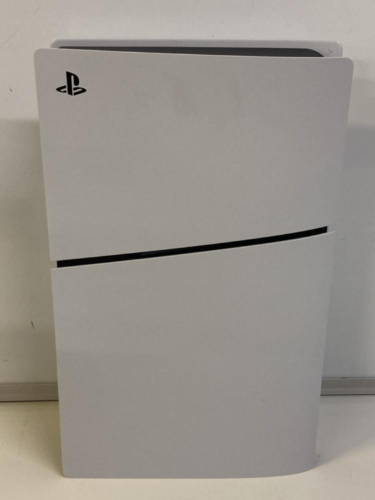 Lot 12  
            Birmingham Premium - Parcel Delivery Only 

                
SONY PLAYSTATION 5 - SLIM (DIGITAL EDITION) GAMES CONSOLE (ORIGINAL RRP - £430) I...
