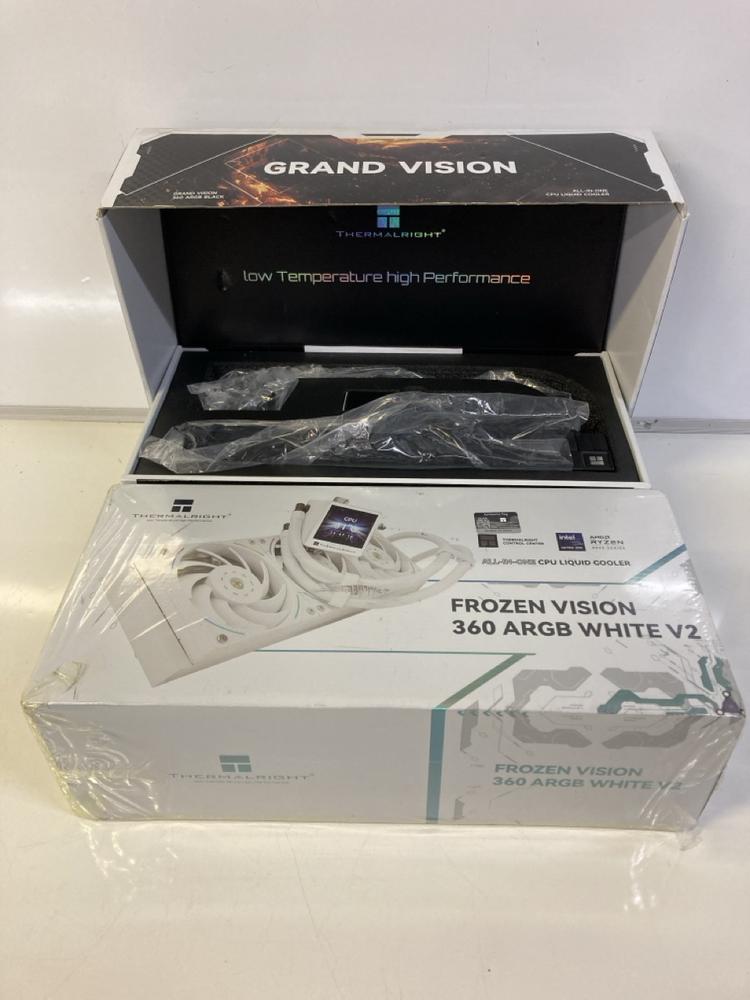 Lot 15  
            Birmingham Premium - Parcel Delivery Only 

                
AMD RYZEN 9000 SERIES 2 X CPU LIQUID COOLER TO INCLUDE (ORIGINAL RRP - £233). (BO...