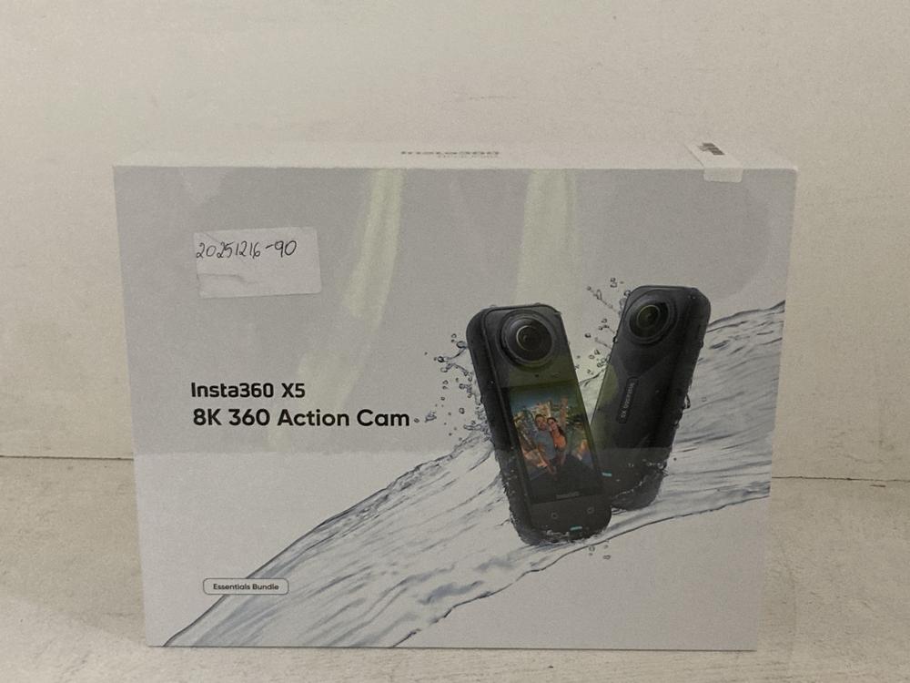 Lot 1  
            Birmingham Premium - Parcel Delivery Only 

                
INSTA 360 X5 ACTION CAMERA (ORIGINAL RRP - £519). (ALL ACCESSORIES) [JPTB7847] (1) - Image 3