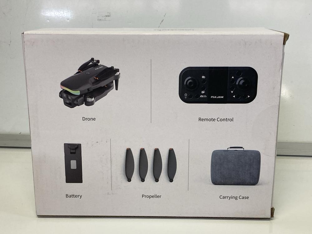 Lot 22  
            Birmingham Premium - Parcel Delivery Only 

                
FAKJANK DRONE WITH CAMERA (ORIGINAL RRP - £239): MODEL NO F417 (PROPELLER, REMOTE... - Image 2