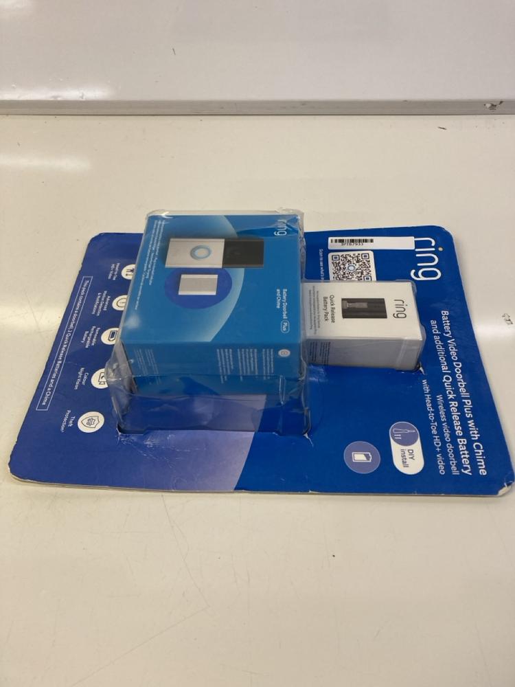 Lot 24  
            Birmingham Premium - Parcel Delivery Only 

                
RING BATTERY VIDEO DOORBELL WITH CHIME (ORIGINAL RRP - £180). [JPTB7933] - Image 3