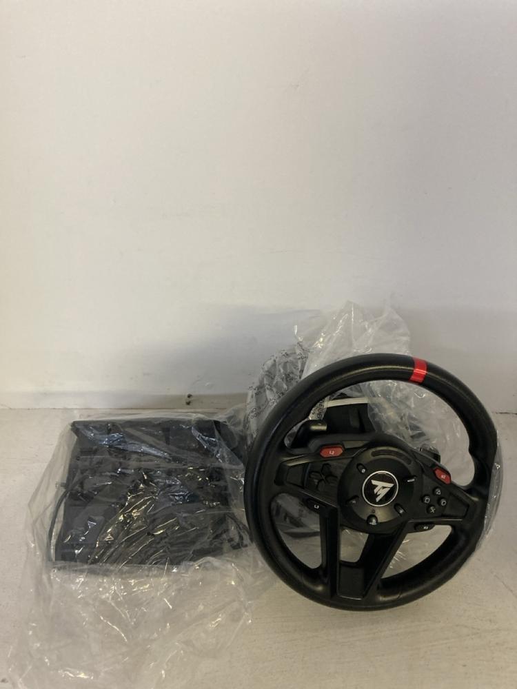 Lot 28  
            Birmingham Premium - Parcel Delivery Only 

                
THRUSTMASTER T128 RACING WHEEL AND PEDAL (ORIGINAL RRP - £249). (BOX) [JPTB7883] - Image 3