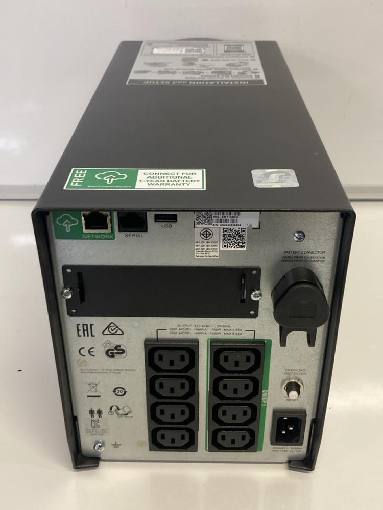 Lot 37  
            Birmingham Premium - Parcel Delivery Only 

                
APC SMART-UPS BACKUP POWER STATION (ORIGINAL RRP - £799). (BOXED, POWER CABLE) [J... - Image 3