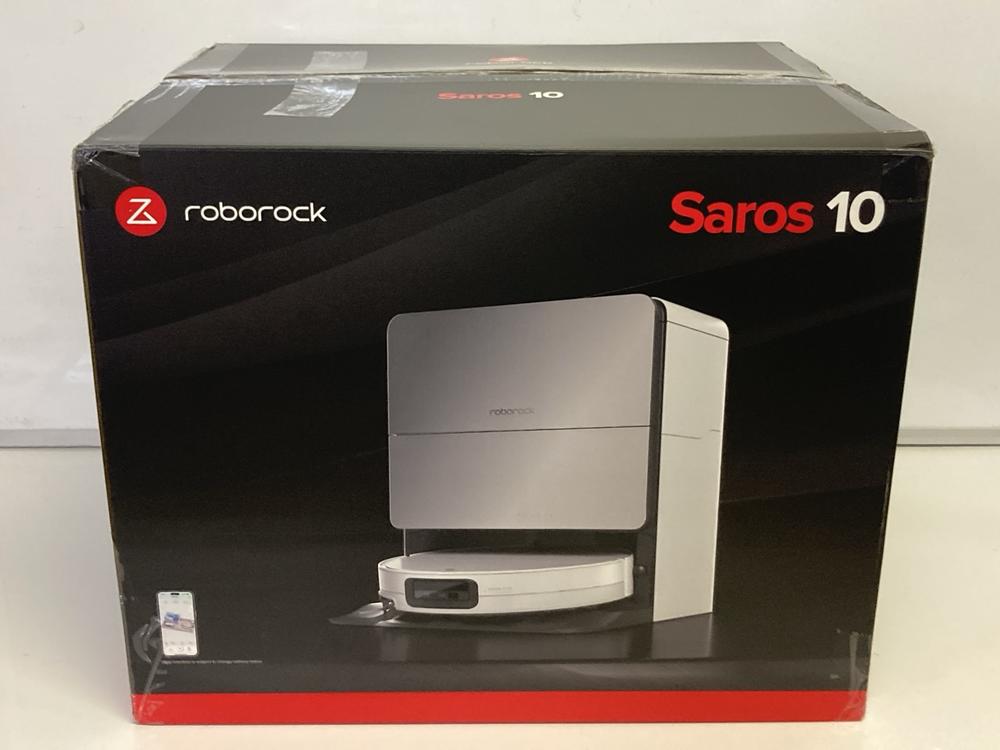 Lot 40  
            Birmingham Premium - Parcel Delivery Only 

                
ROBOROCK SAROS 10 ROBOT VACUUM (ORIGINAL RRP - £1,199.99 ). (BOXED, CHARGING STAT... - Image 5