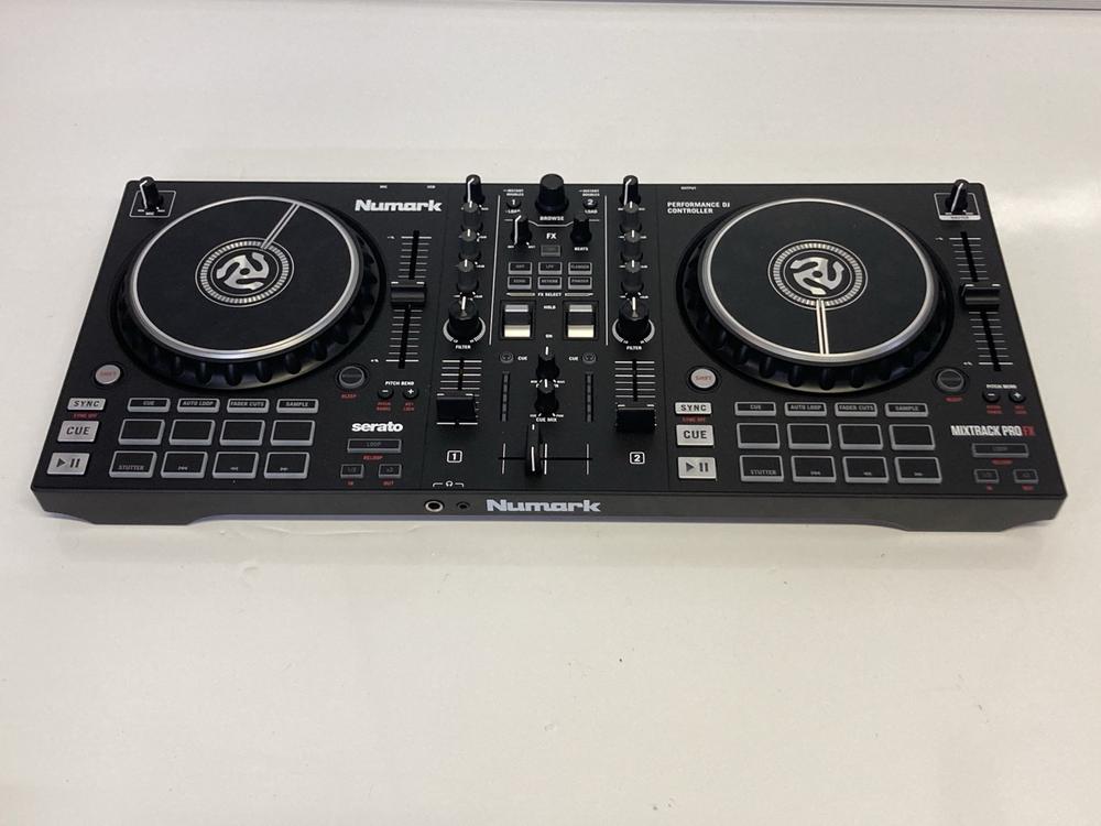 Lot 44  
            Birmingham Premium - Parcel Delivery Only 

                
NUMARK MIXTRACK PRO FX DJ CONTROLLER (ORIGINAL RRP - £185.00). (BOXED) [JPTB7961]