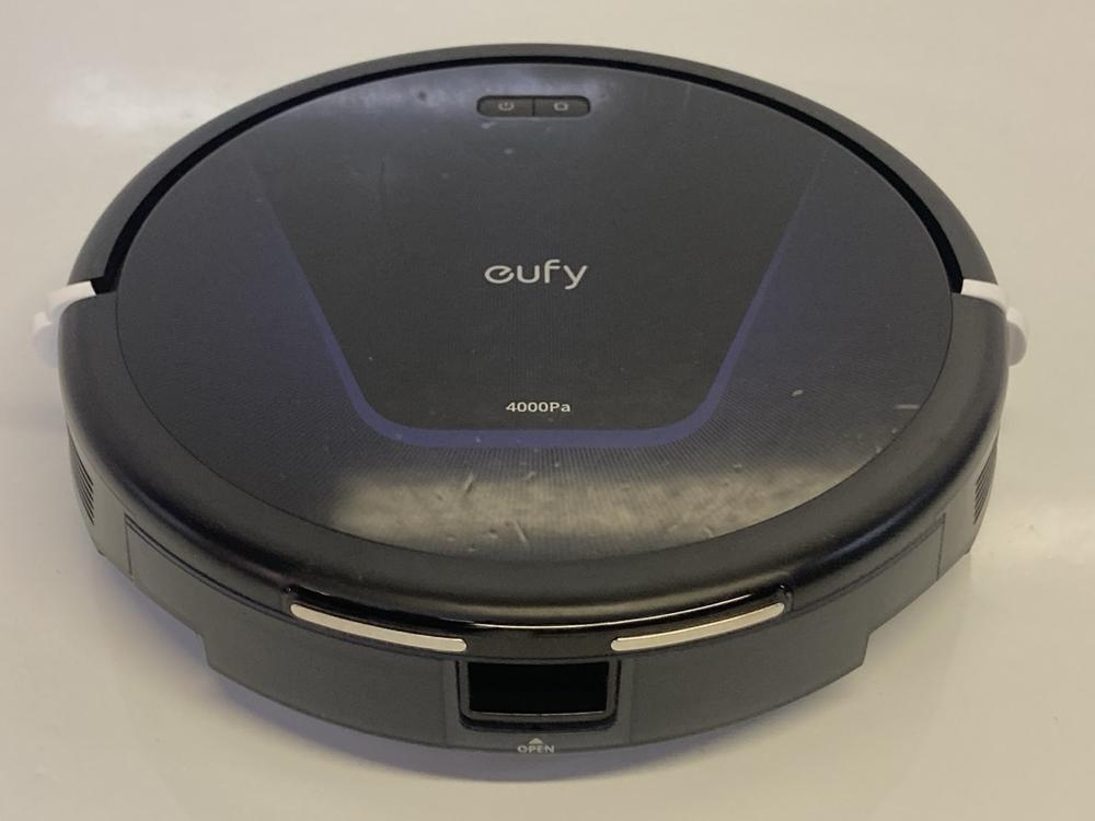 Lot 48  
            Birmingham Premium - Parcel Delivery Only 

                
EUFY G50 ROBOT VACUUM (ORIGINAL RRP - £169). (BOXED, CHARGING STATION) [JPTB7938]