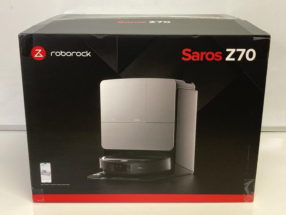 Lot 53  
            Birmingham Premium - Parcel Delivery Only 

                
ROBOROCK SAROS Z70 ROBOT VACUUM (ORIGINAL RRP - £1,599). (BOXED, CHARGING STATION... - Image 5