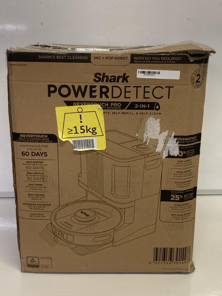 Lot 62  
            Birmingham Premium - Parcel Delivery Only 

                
SHARK POWERDETECT NEVER TOUCH PRO 2-IN-1 ROBOT VACUUM (ORIGINAL RRP - £799.99). (... - Image 5
