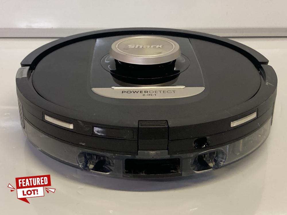 Lot 63  
            Birmingham Premium - Parcel Delivery Only 

                
SHARK POWER DETECT 2-IN-1 ROBOT VACUUM (ORIGINAL RRP - £799.99). (CHARGING STATIO...