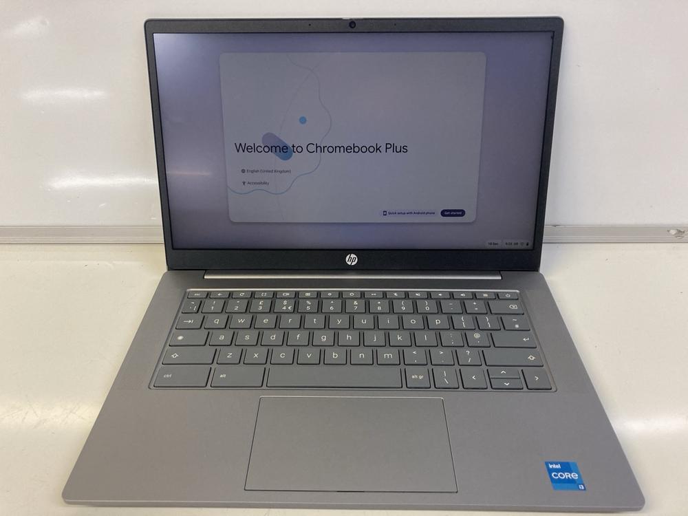 Lot 6  
            Birmingham Premium - Parcel Delivery Only 

                
HP CHROMEBOOK PLUS 14A-NF0000SA 256GB LAPTOP (ORIGINAL RRP - £420) IN SILVER. (CH... - Image 2
