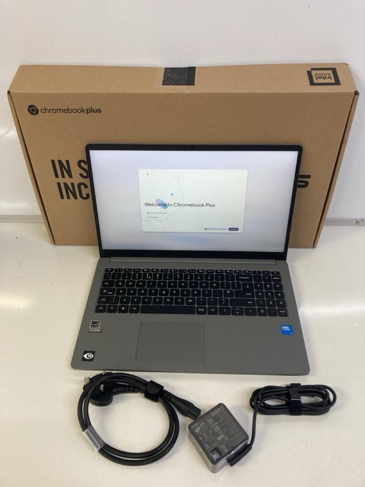 Lot 8  
            Birmingham Premium - Parcel Delivery Only 

                
ASUS CHROMEBOOK PLUS CM1505CTA 256GB LAPTOP (ORIGINAL RRP - £350) IN GREY. (CHARG...