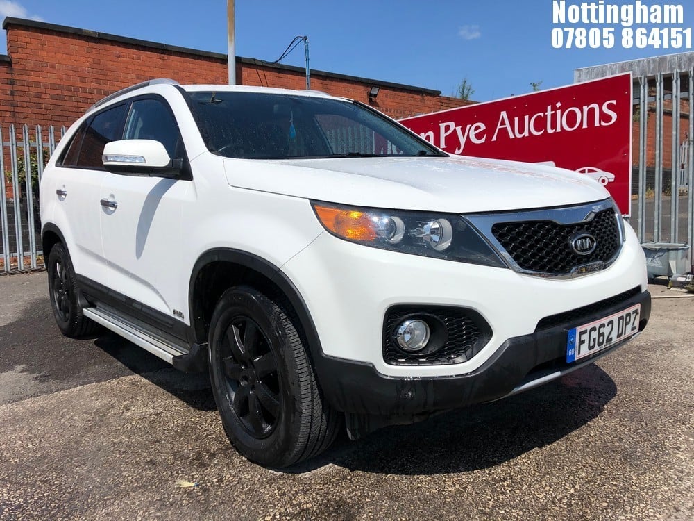 John Pye Vehicle Auctions Location Nottingham 2012 Kia Sorento Kx