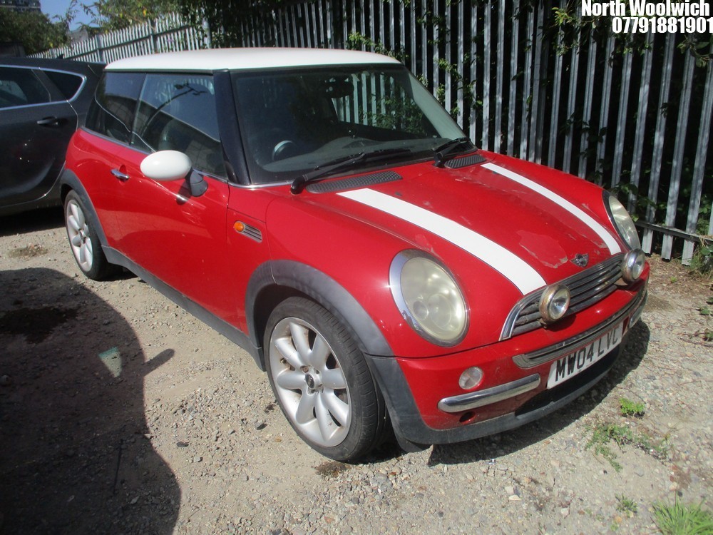 John Pye Vehicle Auctions - Location: North Woolwich - 2004 MINI MINI ...