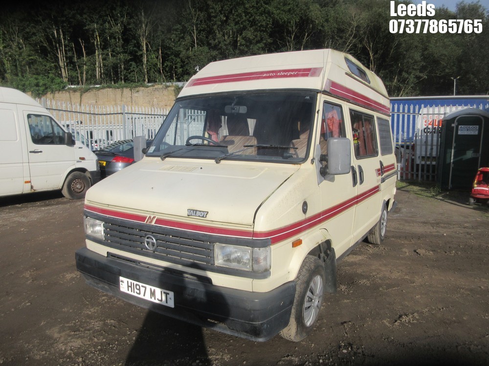 John Pye Vehicle Auctions - Location: Leeds - 1991 TALBOT EXPRESS 1000 ...