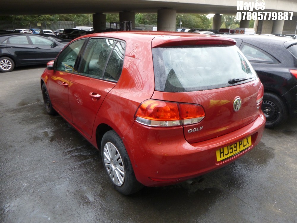 John Pye Vehicle Auctions - Location: Hayes - 2009 VOLKSWAGEN GOLF S ...