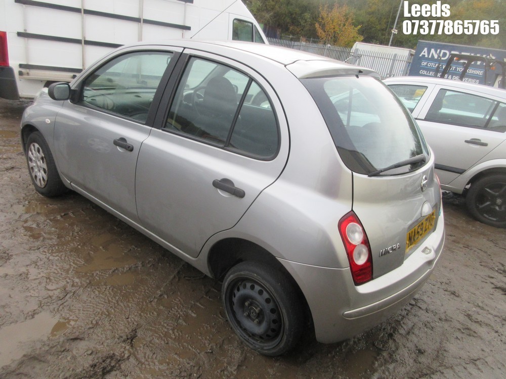 John Pye Vehicle Auctions - Location: Leeds - 2009 NISSAN MICRA VISIA 5 ...