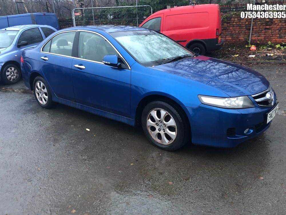 John Pye Vehicle Auctions - Location: Manchester - 2007 HONDA ACCORD ...