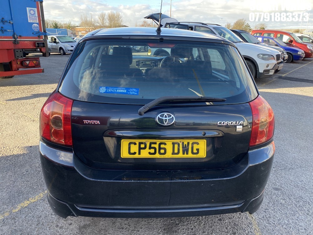 John Pye Vehicle Auctions - Location: South Wales - 2006 TOYOTA COROLLA ...